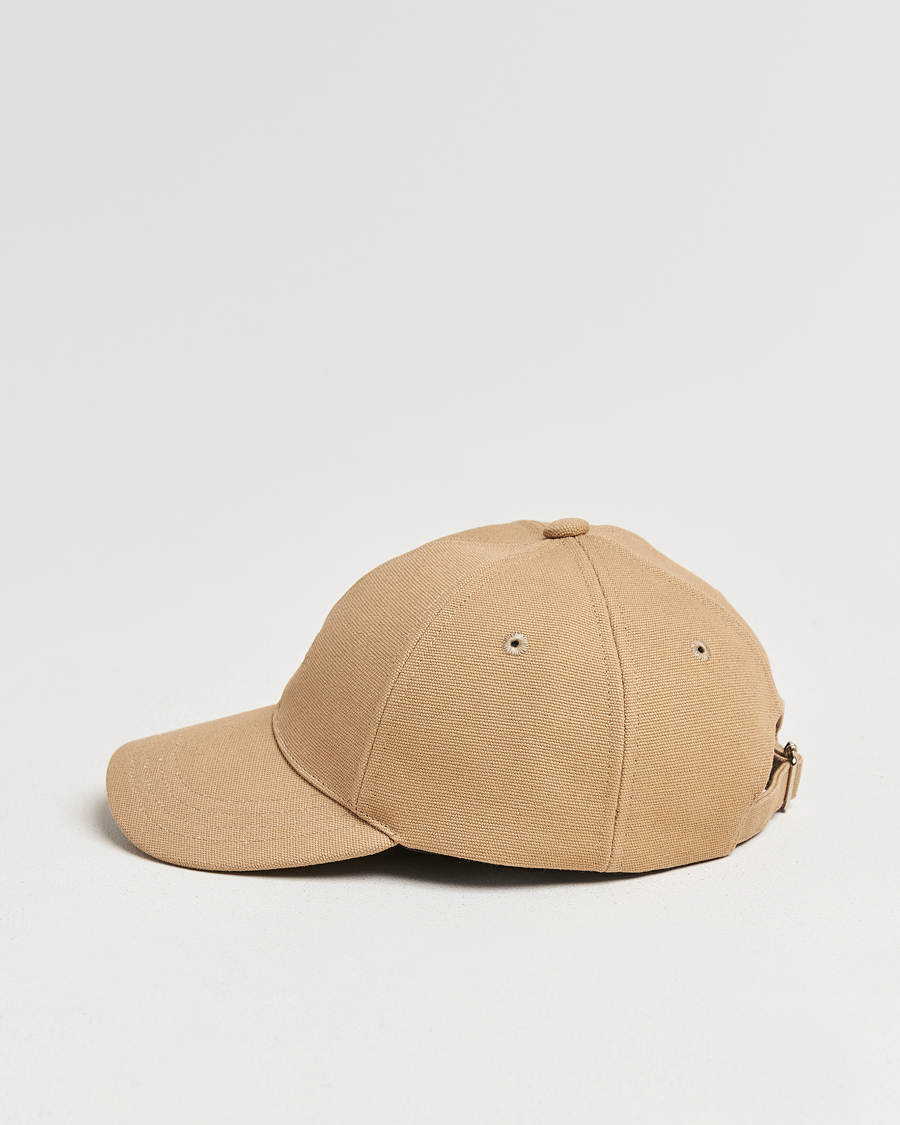 Herr | Hattar & kepsar | A.P.C. | Charlie Baseball Cap Dark Beige