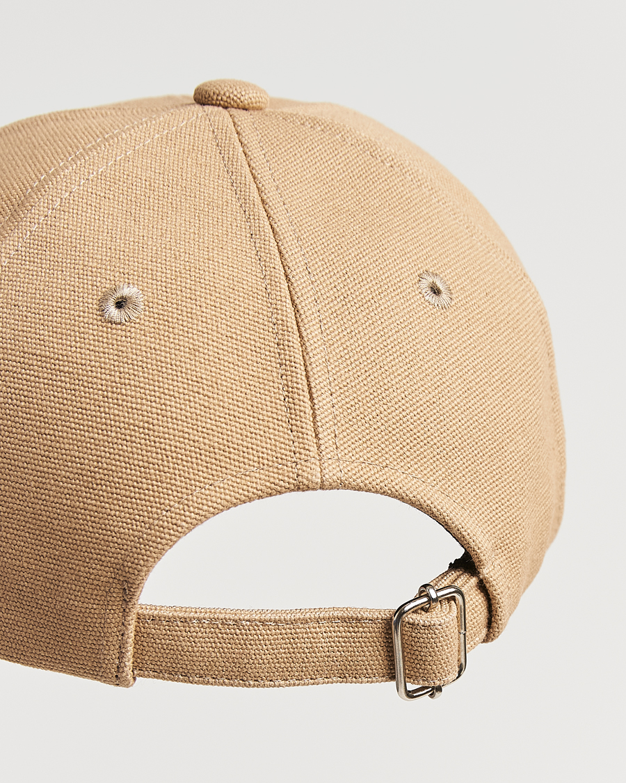 Herr | Hattar & kepsar | A.P.C. | Charlie Baseball Cap Dark Beige