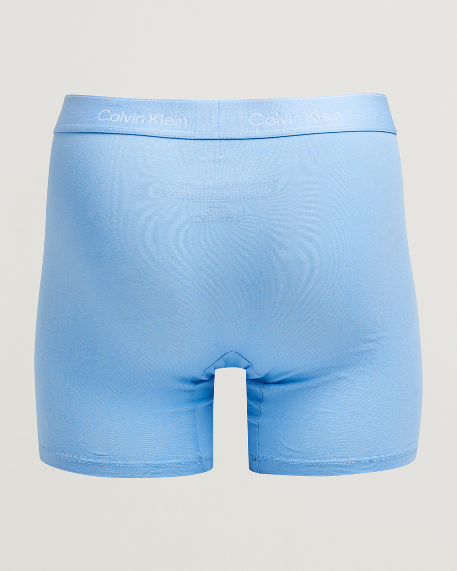 Herr | Underkläder | Calvin Klein | 3-Pack Icon Cotton Stretch Boxer Brief Black/Blue/Light Blue