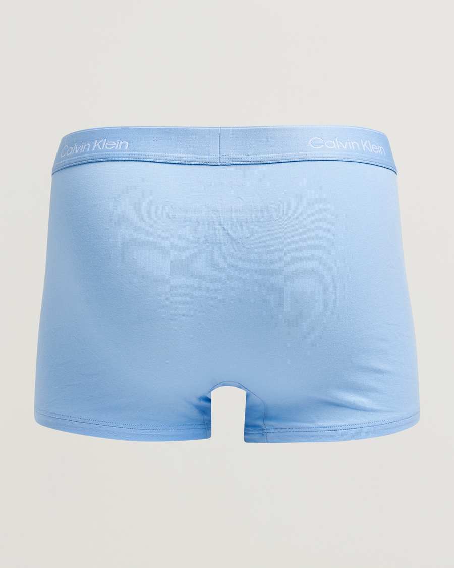 Herr | Underkläder | Calvin Klein | 3-Pack Icon Cotton Stretch Relaxed Trunk Black/Blue/Light Blue