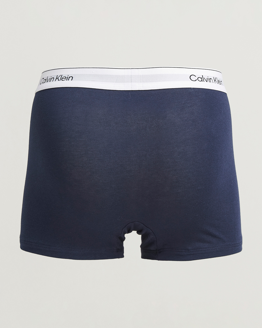Herr | Underkläder | Calvin Klein | 3-Pack Icon Cotton Stretch Relaxed Trunk Blue/Grey/Green