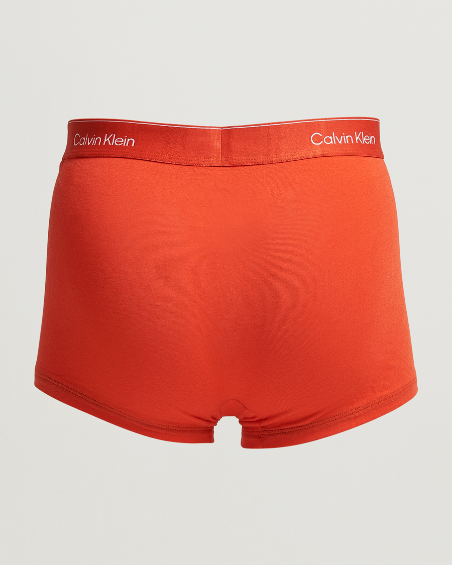 Herr | Underkläder | Calvin Klein | 3-Pack Icon Cotton Stretch Low Rise Trunk Blue/Grey/Red