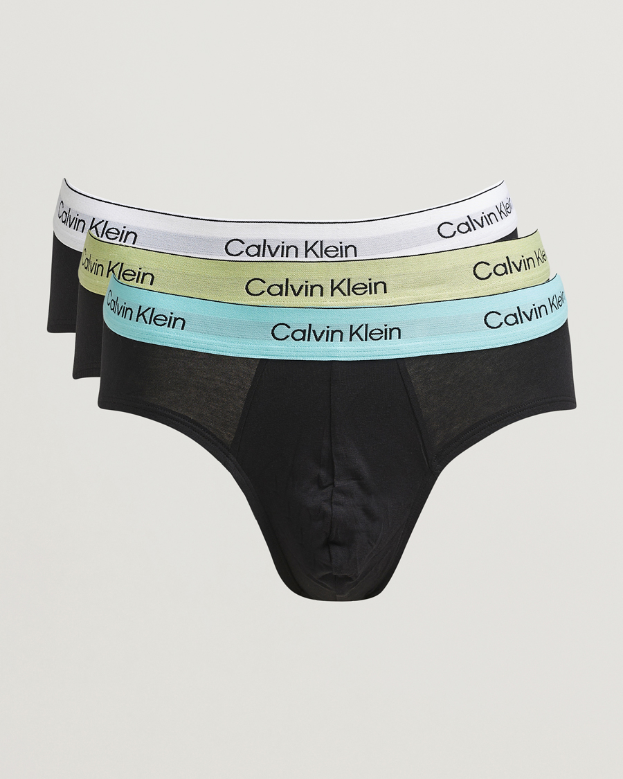 Herr | Underkläder | Calvin Klein | 3-Pack Icon Cotton Stretch Hip Brief Black