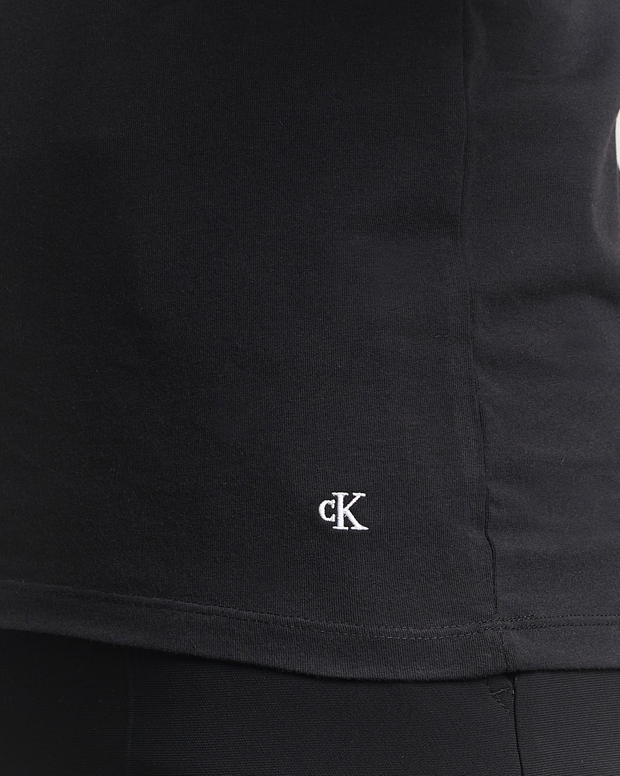 Herr | T-Shirts | Calvin Klein | 3-Pack Cotton Stretch Crew Neck T-Shirt White/Black/Grey