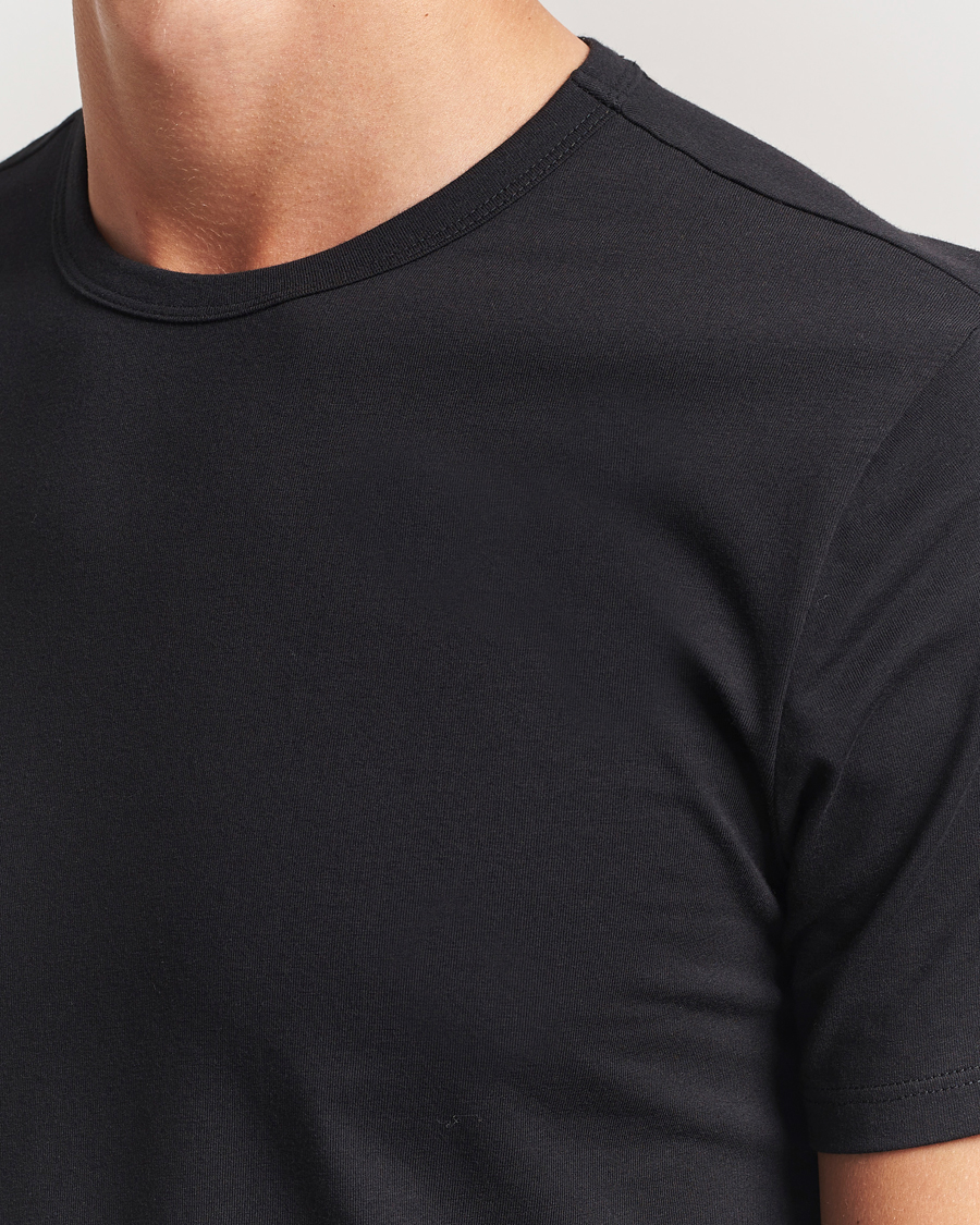 Herr | T-Shirts | Calvin Klein | 3-Pack Cotton Stretch Crew Neck T-Shirt Black