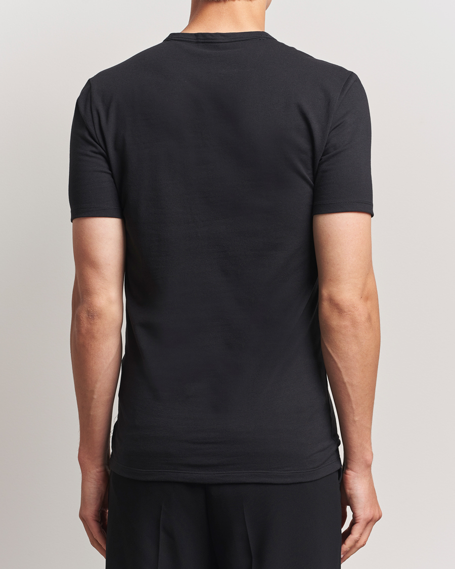 Herr | T-Shirts | Calvin Klein | 3-Pack Cotton Stretch V-Neck T-Shirt Black