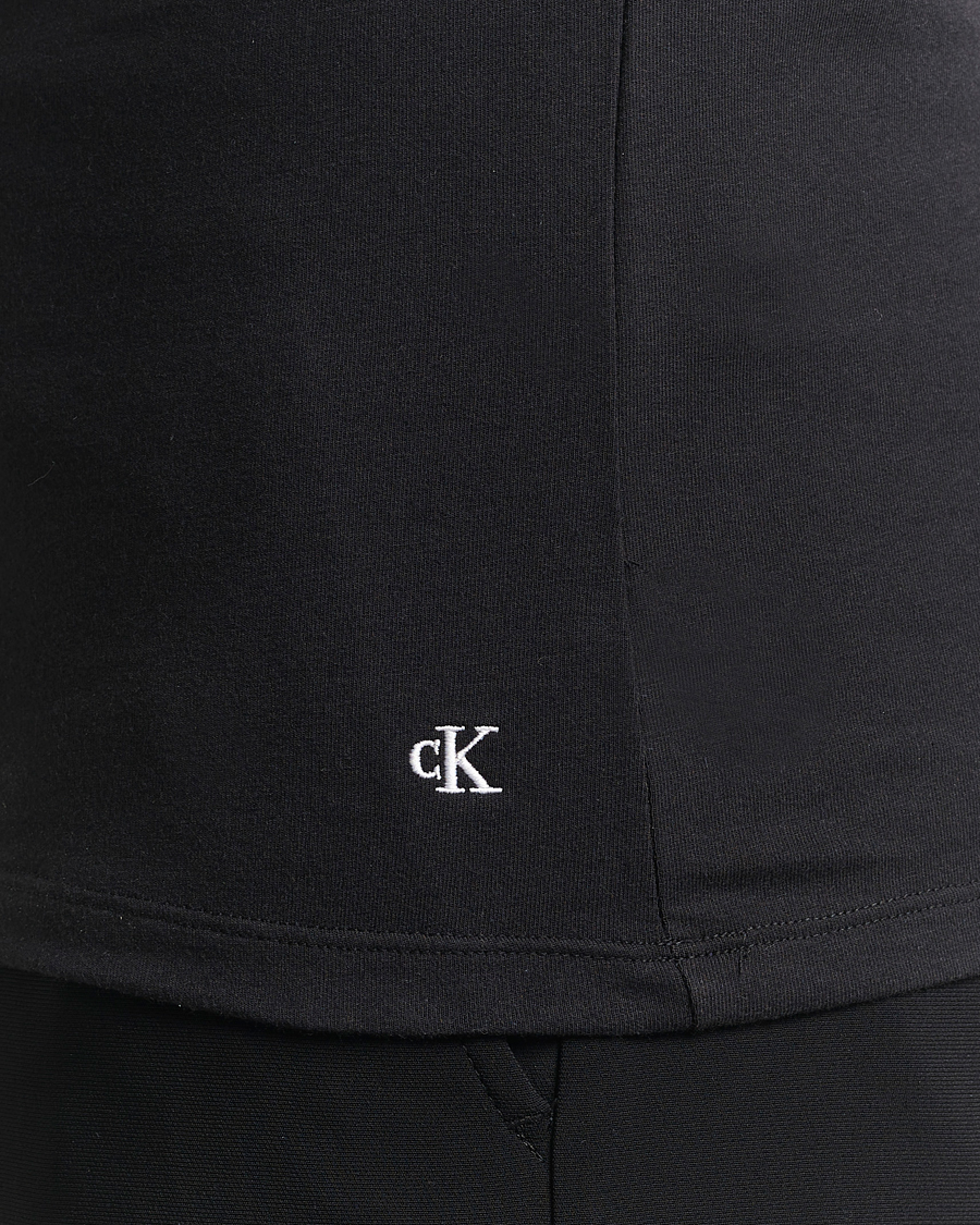 Herr | T-Shirts | Calvin Klein | 3-Pack Cotton Stretch V-Neck T-Shirt Black