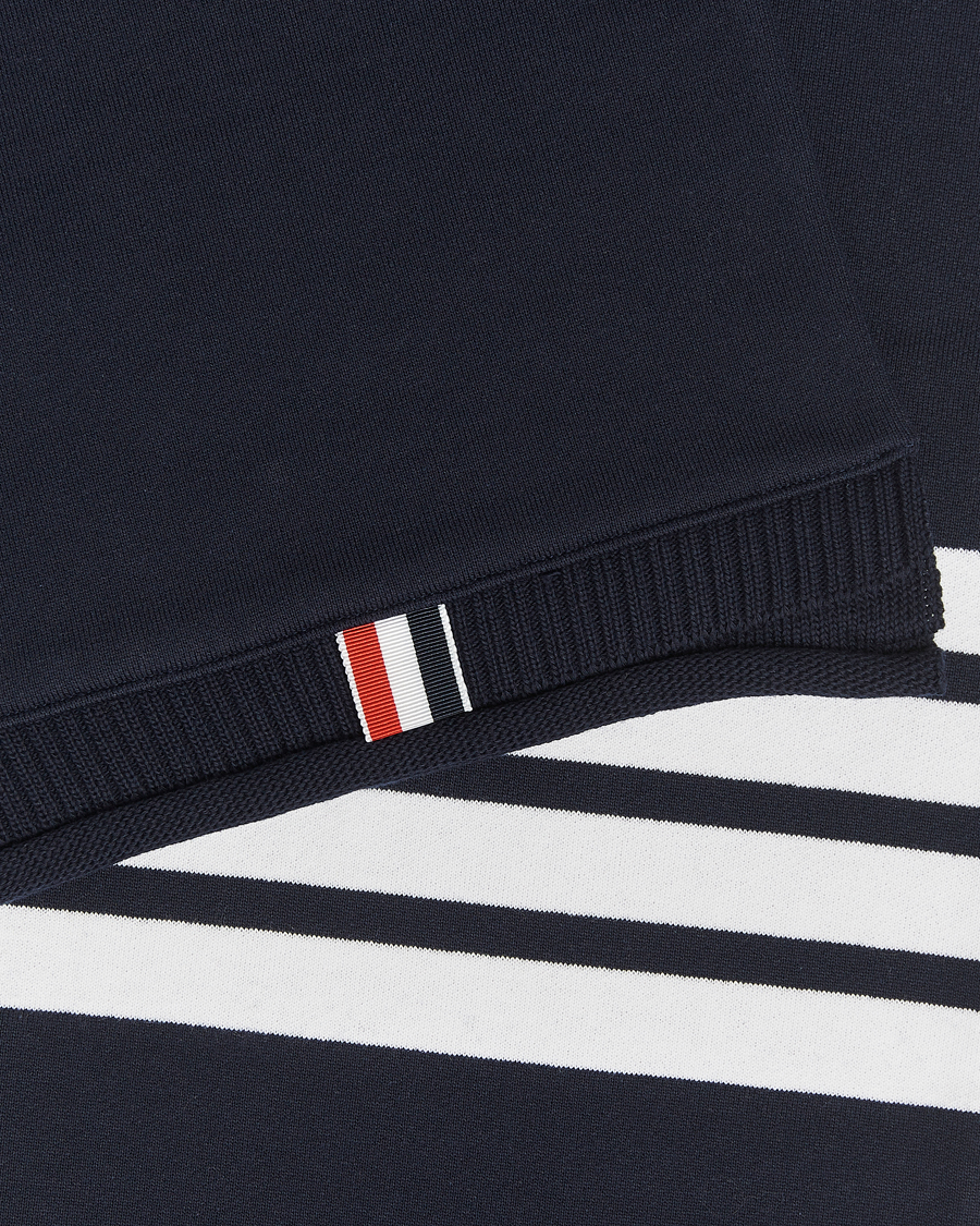 Herr | Thom Browne 4-Bar Scarf Navy | Thom Browne | 4-Bar Scarf Navy