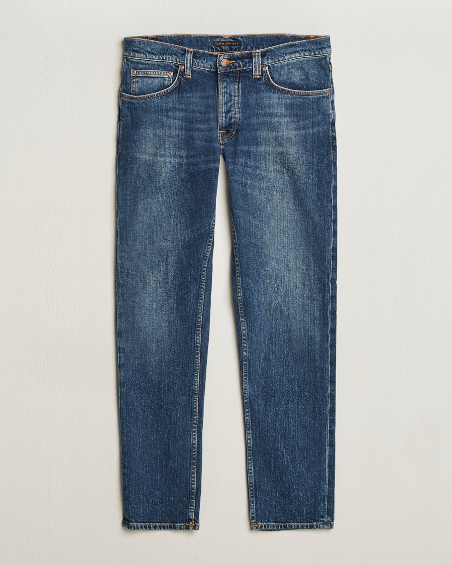 Herr | Jeans | Nudie Jeans | Solid Ollie Jeans Wild Blue
