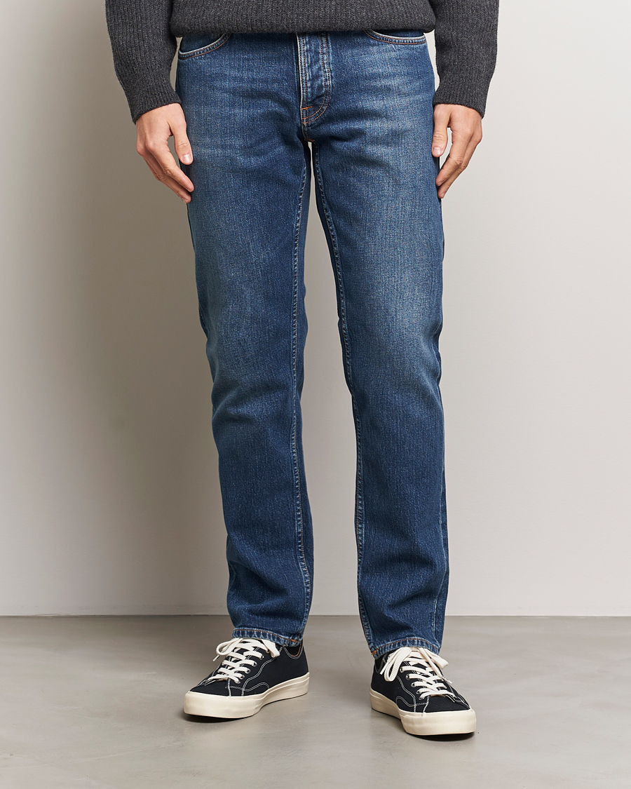 Herr | Jeans | Nudie Jeans | Solid Ollie Jeans Wild Blue