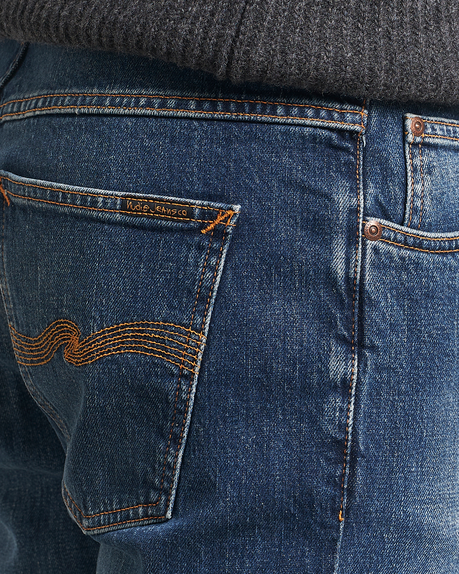 Herr | Jeans | Nudie Jeans | Solid Ollie Jeans Wild Blue