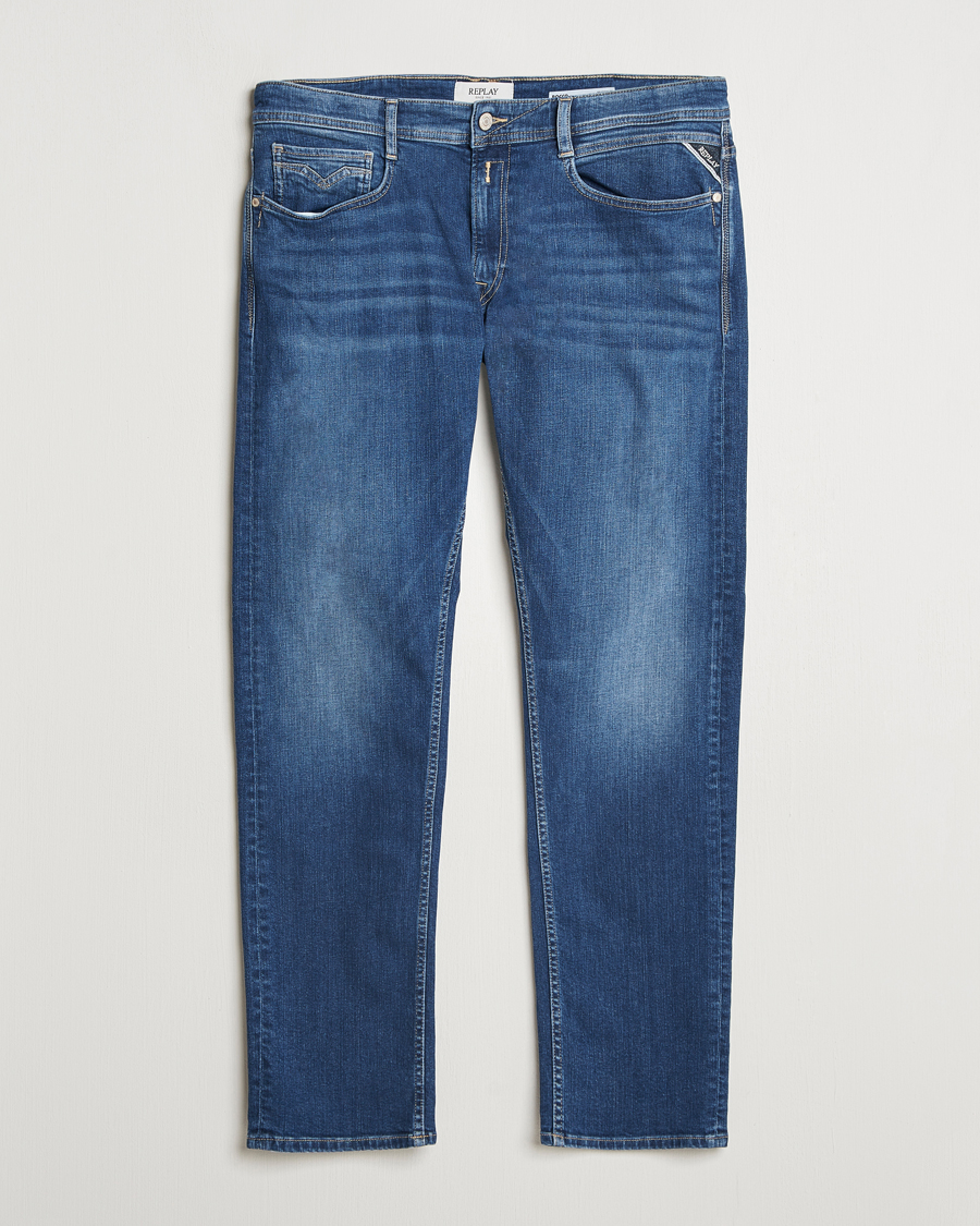 Herr | Jeans | Replay | Rocco Comfort Fit Stretch Eco Plus Jeans Dark Blue