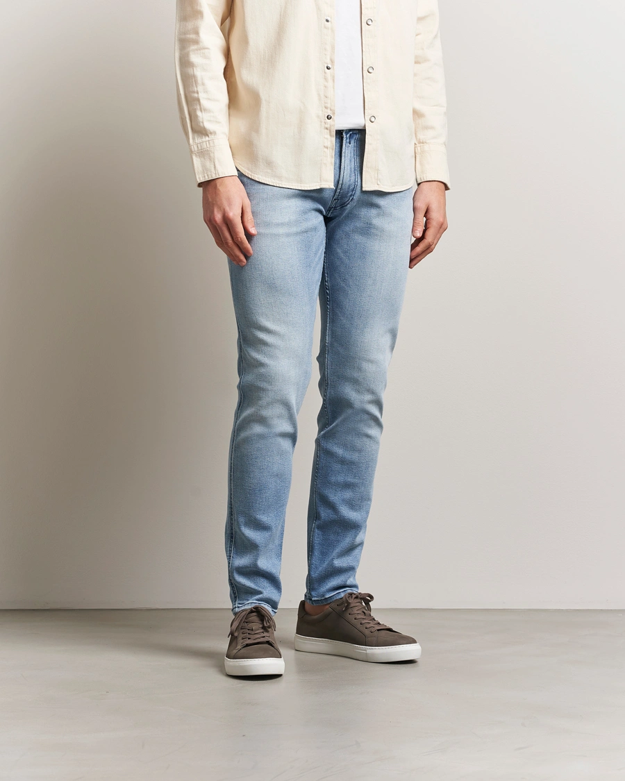 Herr | Jeans | Replay | Anbass Powerstretch Jeans Light Blue