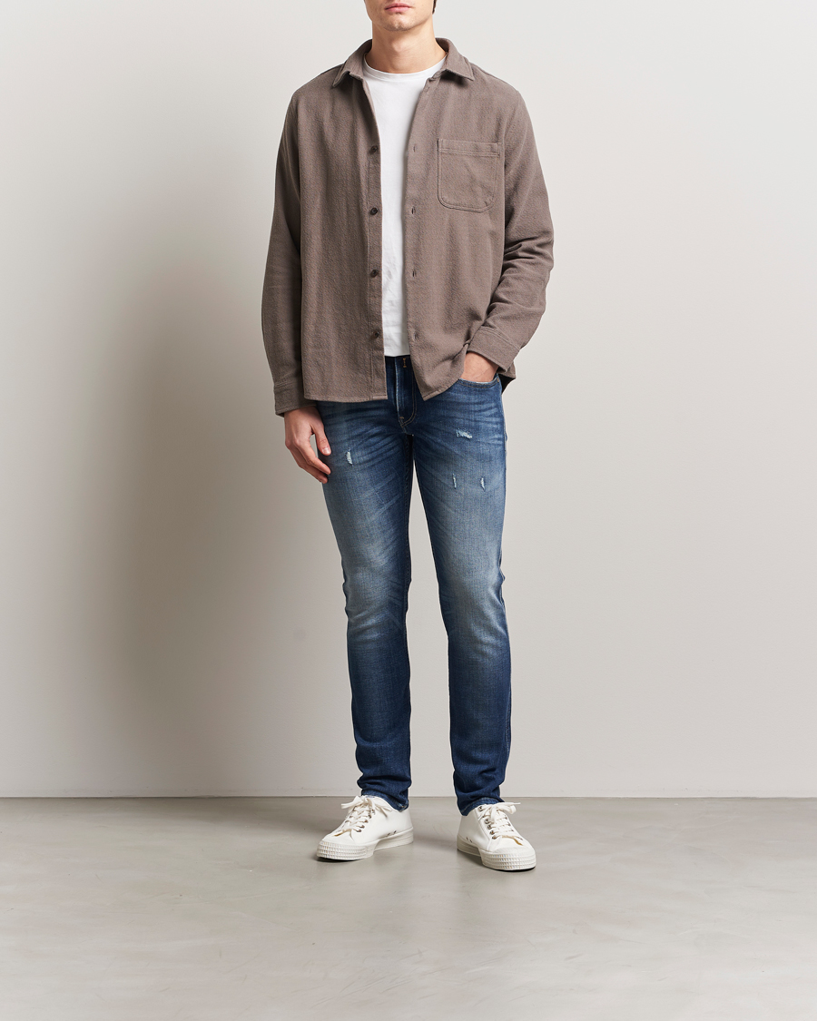 Herr | Jeans | Replay | Anbass Stretch Jeans Medium Blue