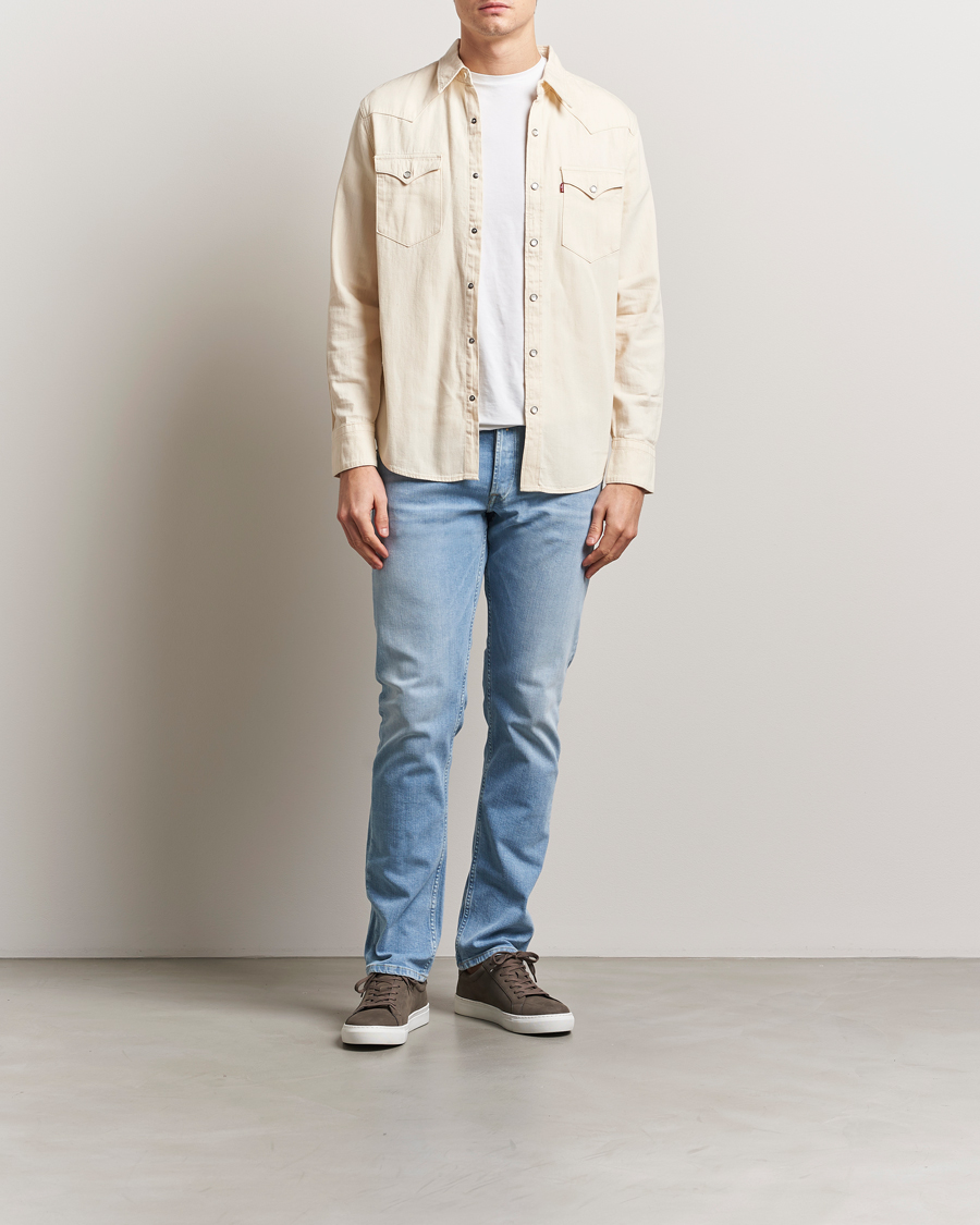 Herr | Jeans | Replay | Grover Straight Fit Stretch Jeans Light Blue
