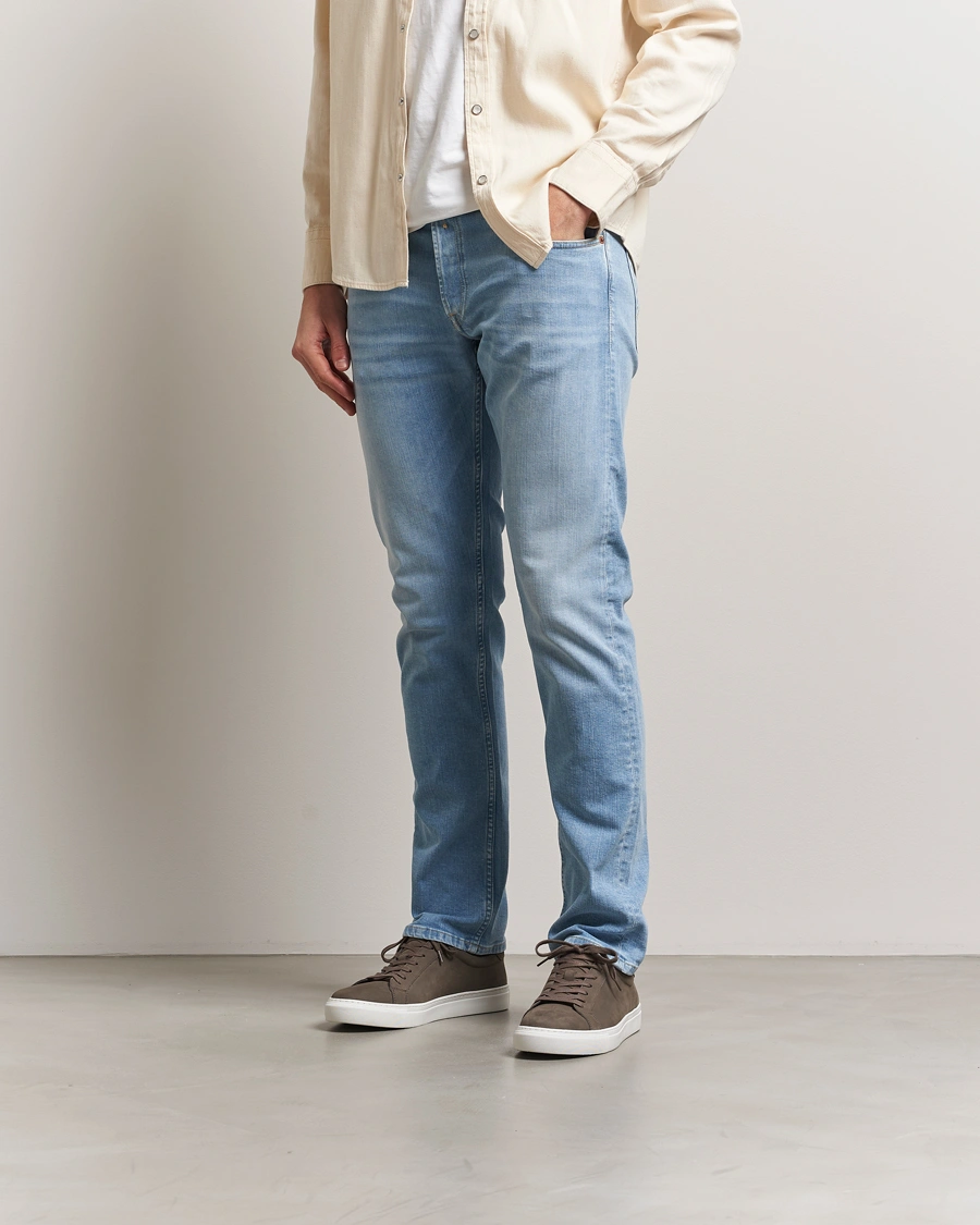 Herr | Jeans | Replay | Grover Straight Fit Stretch Jeans Light Blue