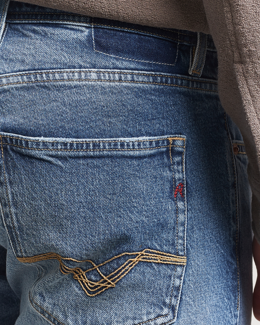 Herr | Jeans | Replay | Grover Straight Fit Original Jeans Medium Blue