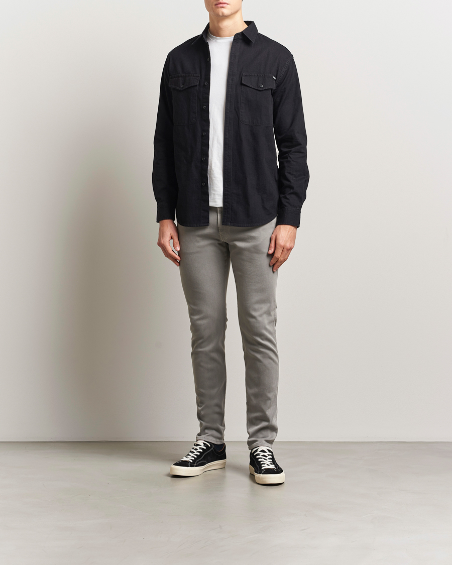 Herr | Byxor | Replay | Anbass Hyperflex X.Lite 5-Pocket Pants Dim Grey