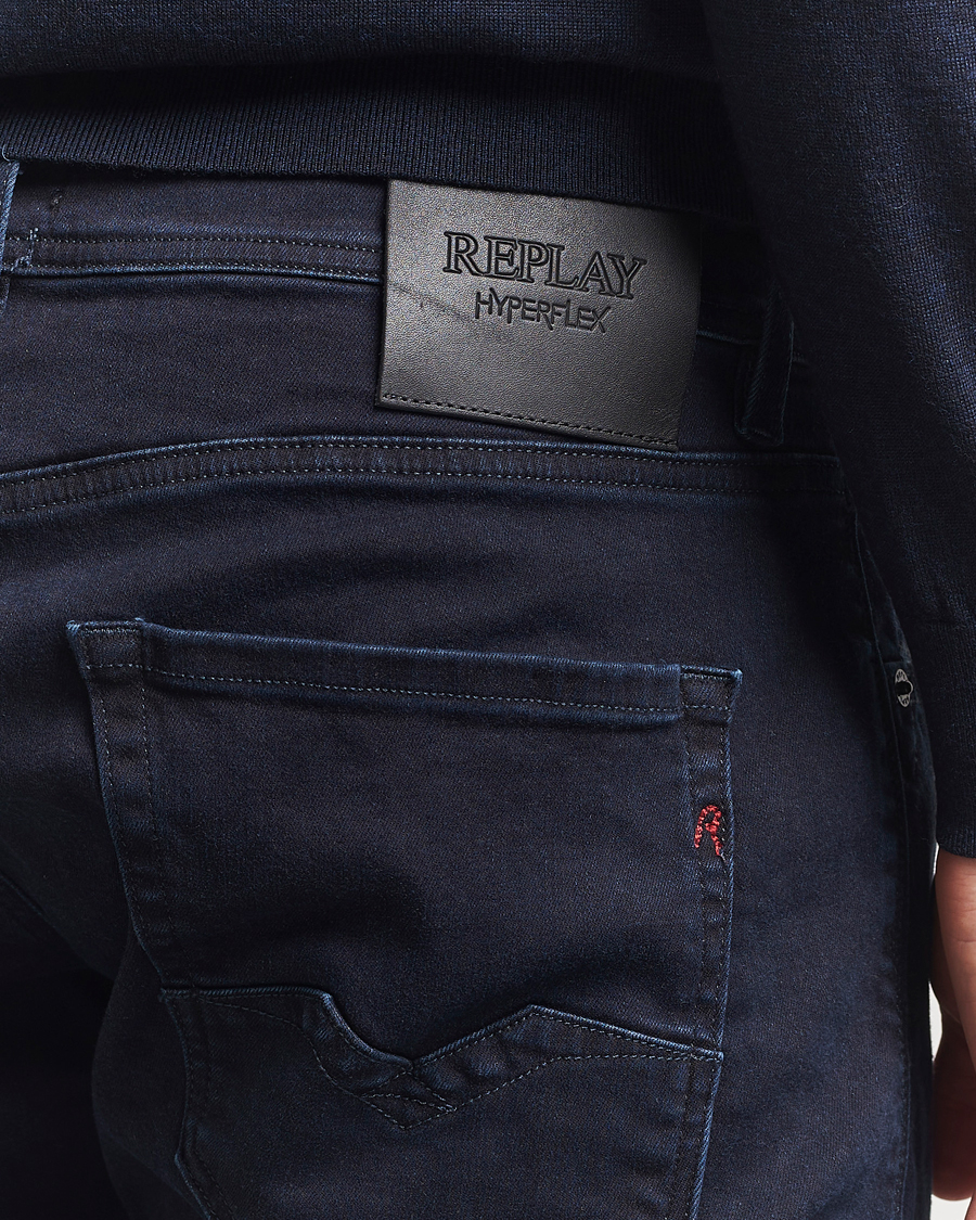 Herr | Jeans | Replay | Rocco Comfort Fit Hyperflex Jeans Blue Black