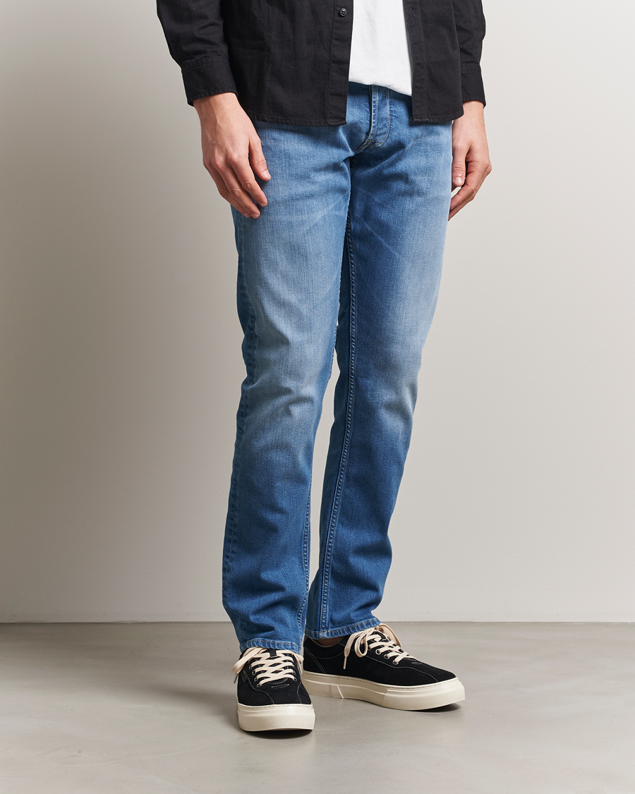 Herr | Jeans | Replay | Grover Straight Fit Stretch Jeans Medium Blue