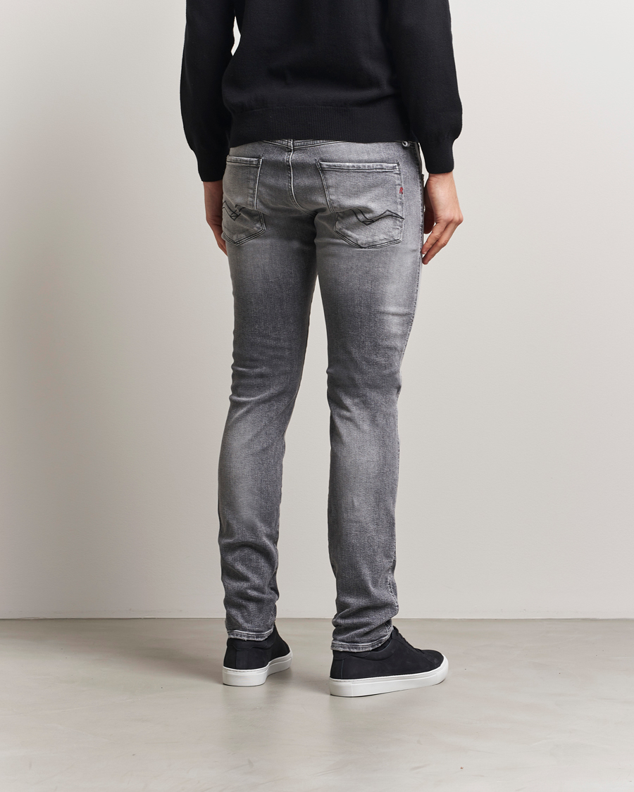 Herr | Jeans | Replay | Anbass Powerstretch Distressed Jeans Washed Grey