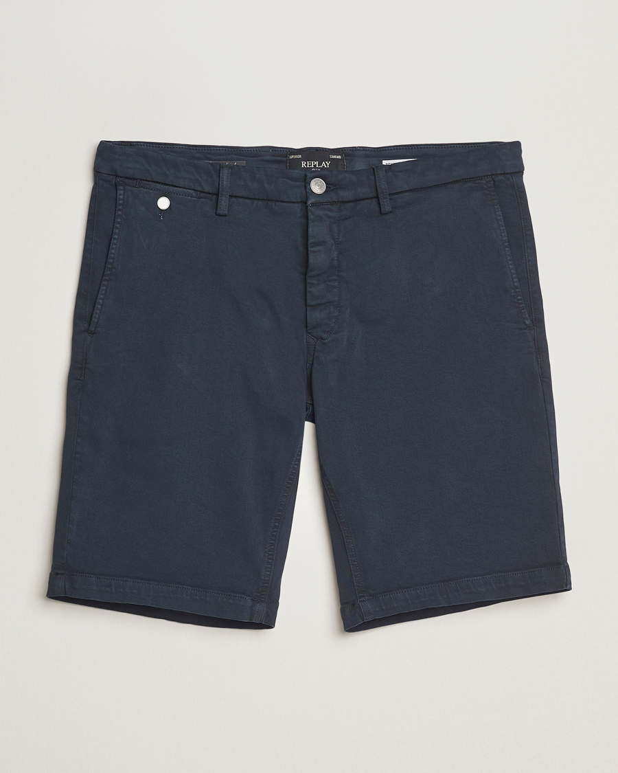 Herr | Shorts | Replay | Benni Hyperflex Shorts Navy