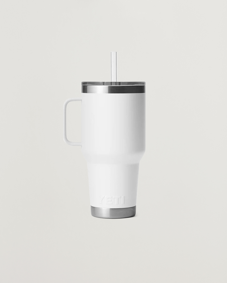 Herr | Outdoor living | YETI | Rambler 35 Oz Straw Mug White