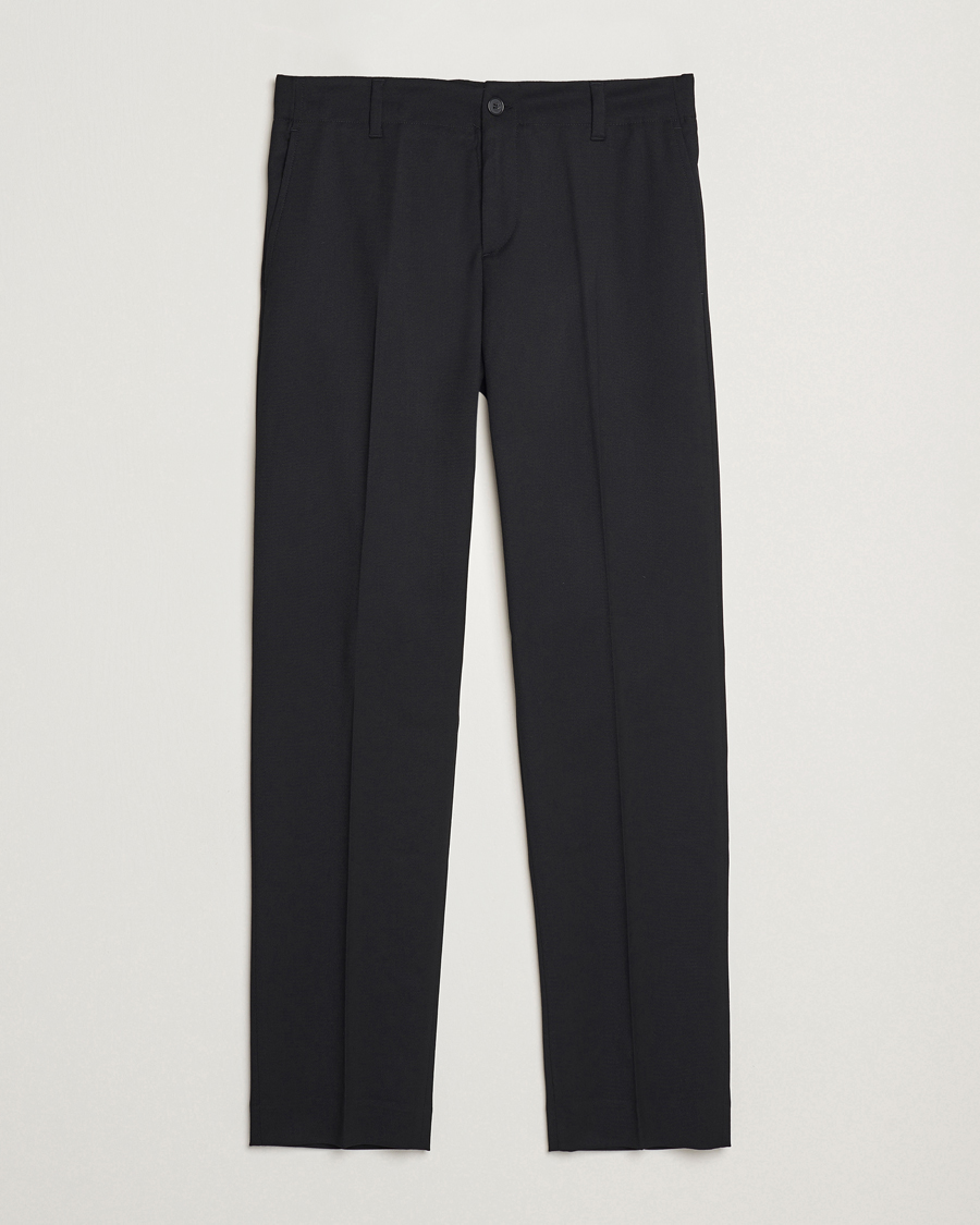 Herr | Byxor | Filippa K | Tailored Twill Drawstring Trousers Black
