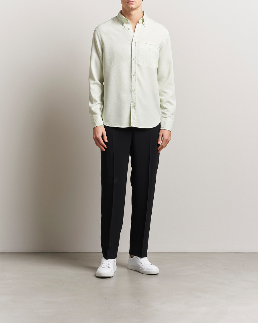 Herr | Skjortor | Filippa K | Zachary Lyocell Shirt Pastel Green