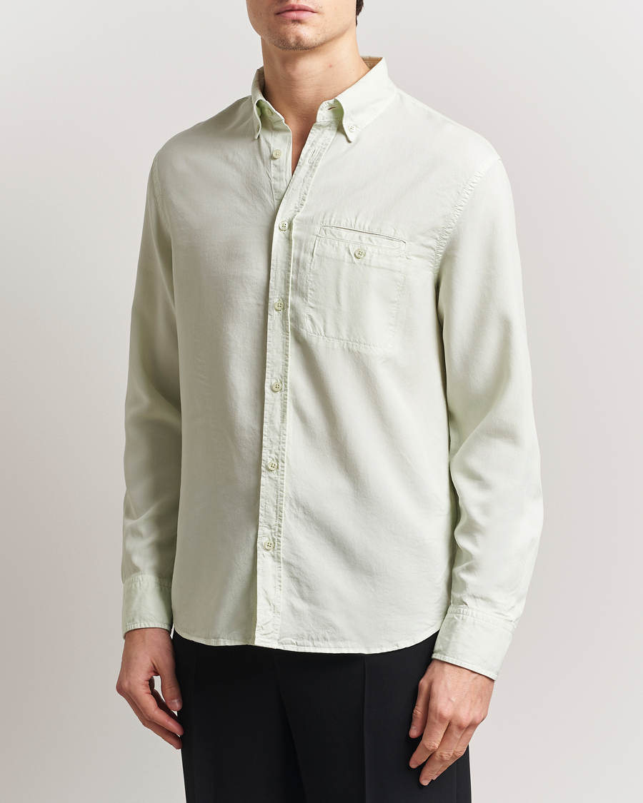 Herr | Skjortor | Filippa K | Zachary Lyocell Shirt Pastel Green