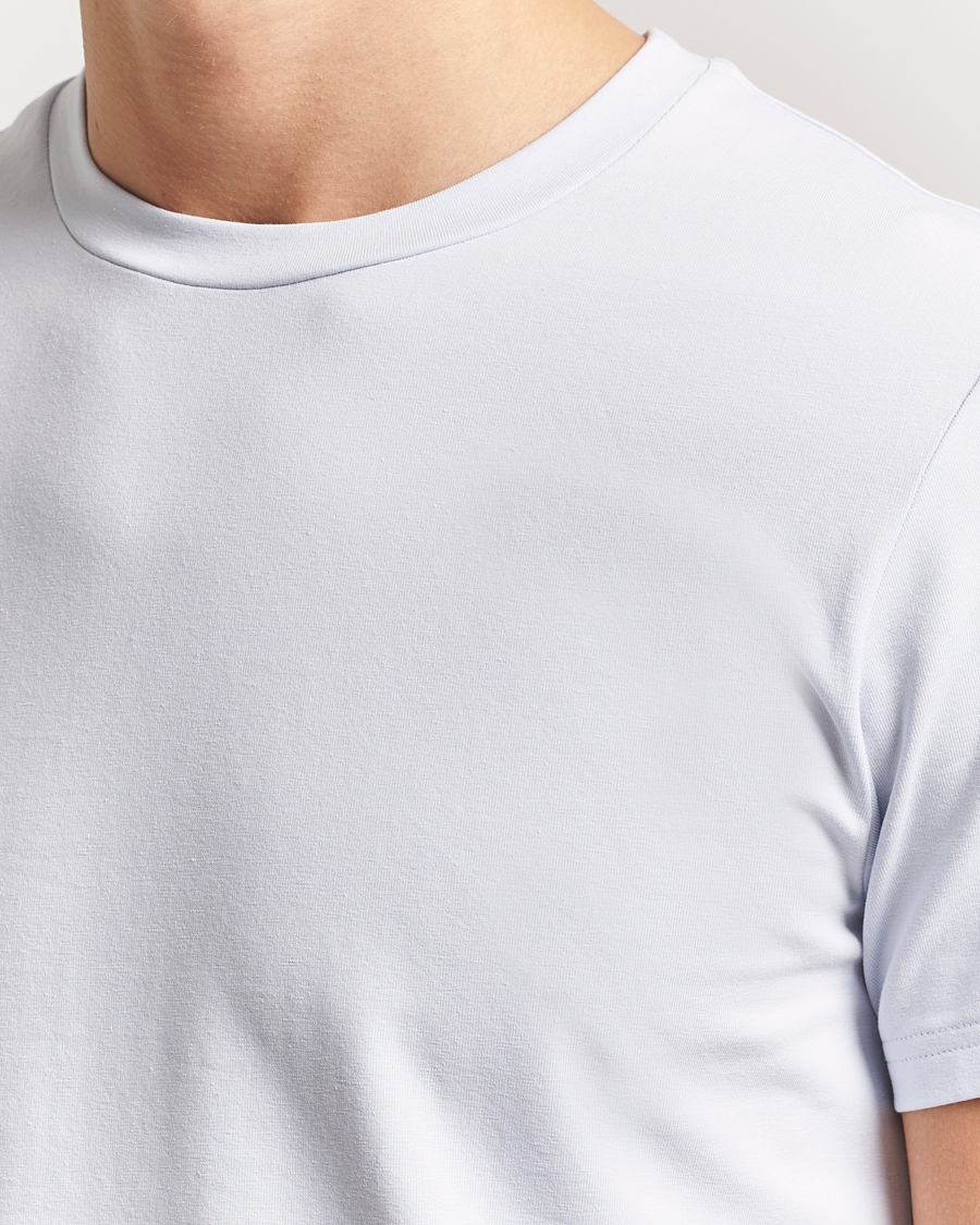 Herr | T-Shirts | Filippa K | Soft Lycra T-Shirt Ice Blue