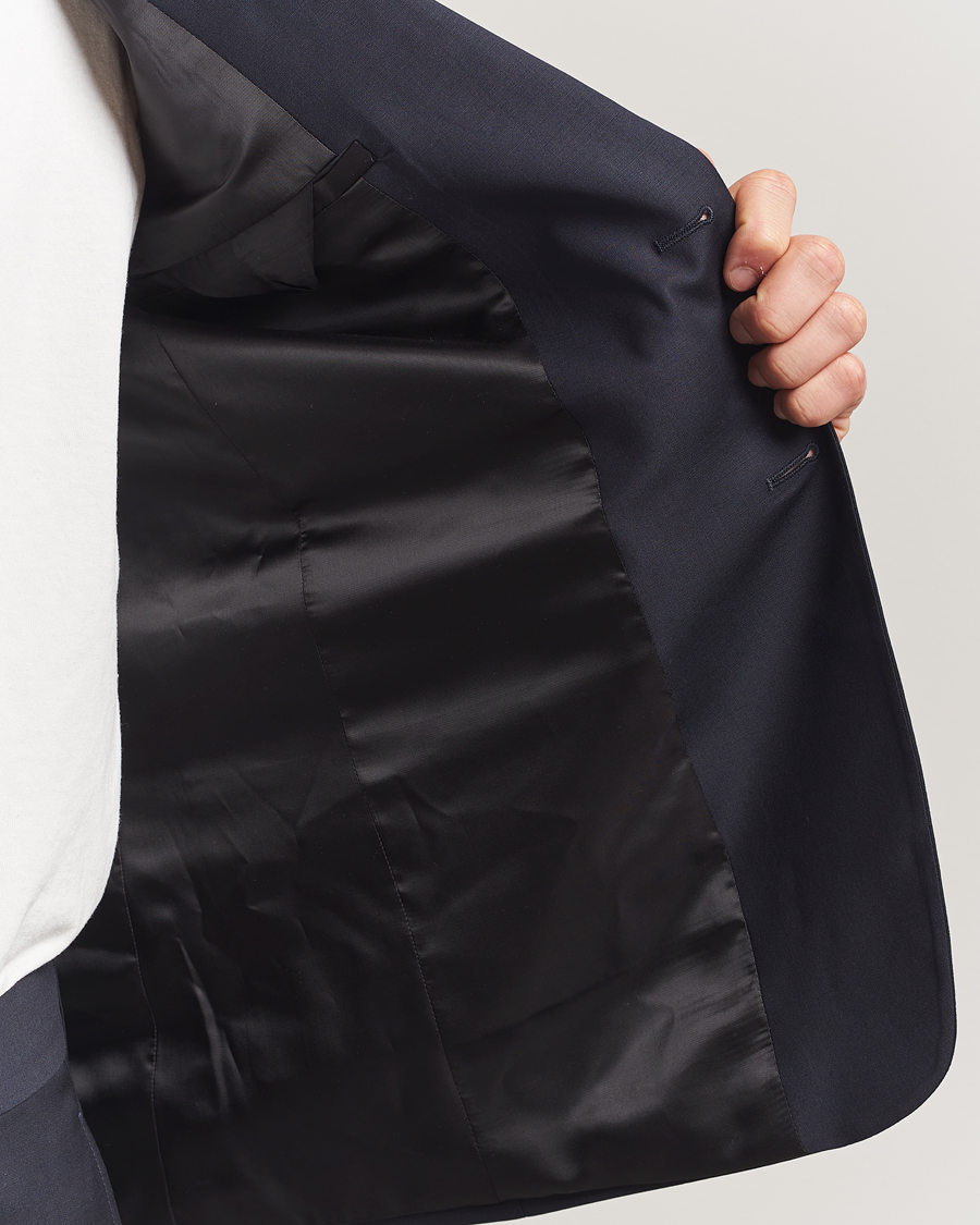Herr | Kavajer | Filippa K | Slim Wool Blazer Dark Navy