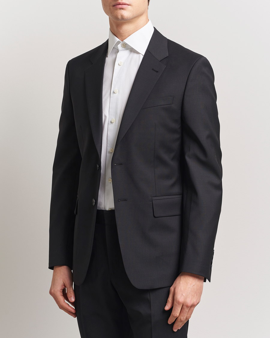 Herr | Kavajer | Filippa K | Slim Wool Blazer Black