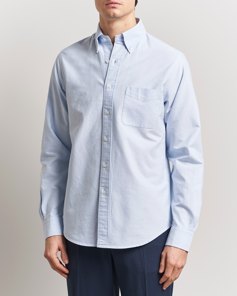 Herr | Skjortor | Filippa K | Slim Oxford Shirt Light Blue