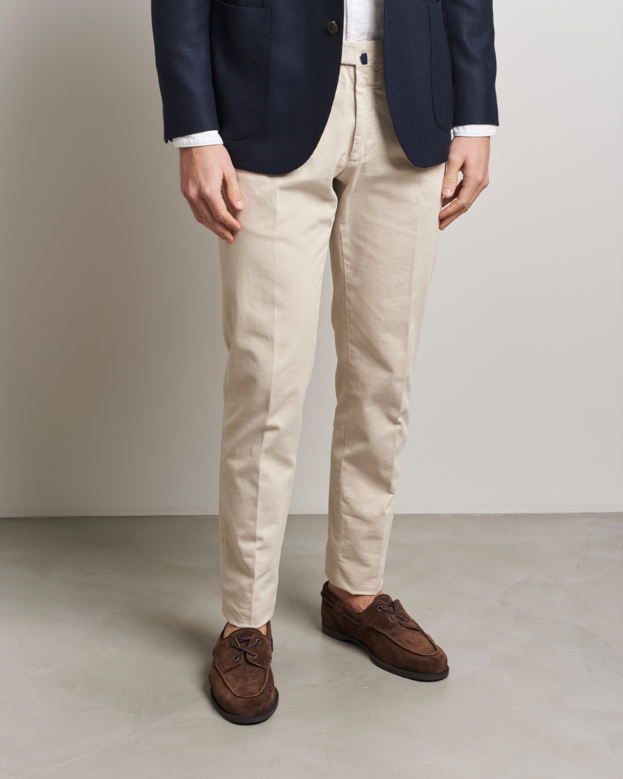 Herr | Seglarskor | John Lobb | Foil Boat Shoes Dark Brown