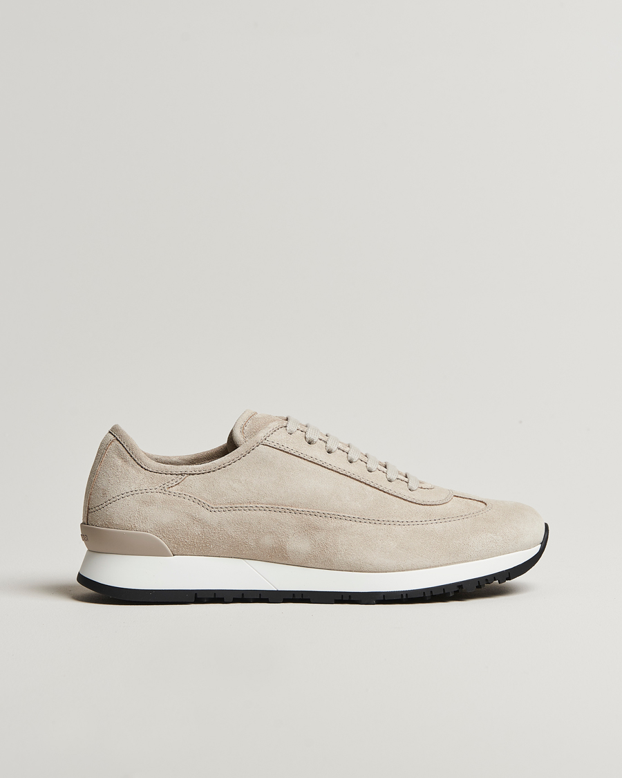 Herr | Sneakers | John Lobb | Foundry Luxury Running Sneakers Sand
