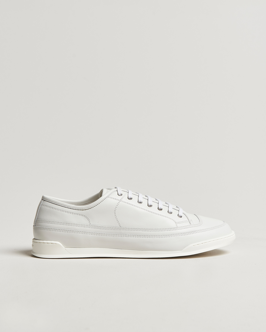 Herr | Sneakers | John Lobb | Court Low Sneakers White