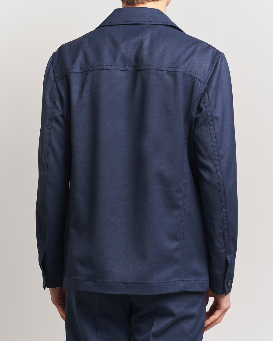 Herr | Jackor | Filippa K | Work Shirt Jacket Dusk Blue