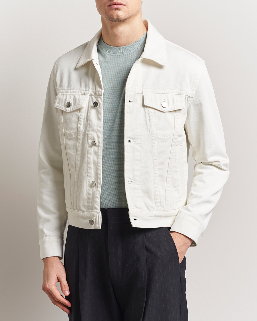 Herr | Jackor | Filippa K | Classic Jean Jacket Ecru Wash