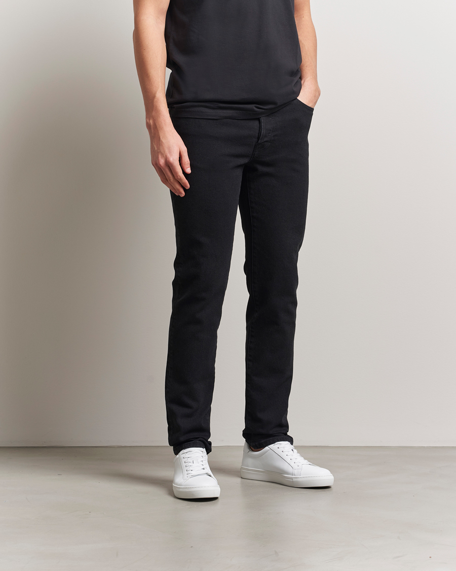 Herr | Jeans | Filippa K | Slim Straight Jeans Washed Black