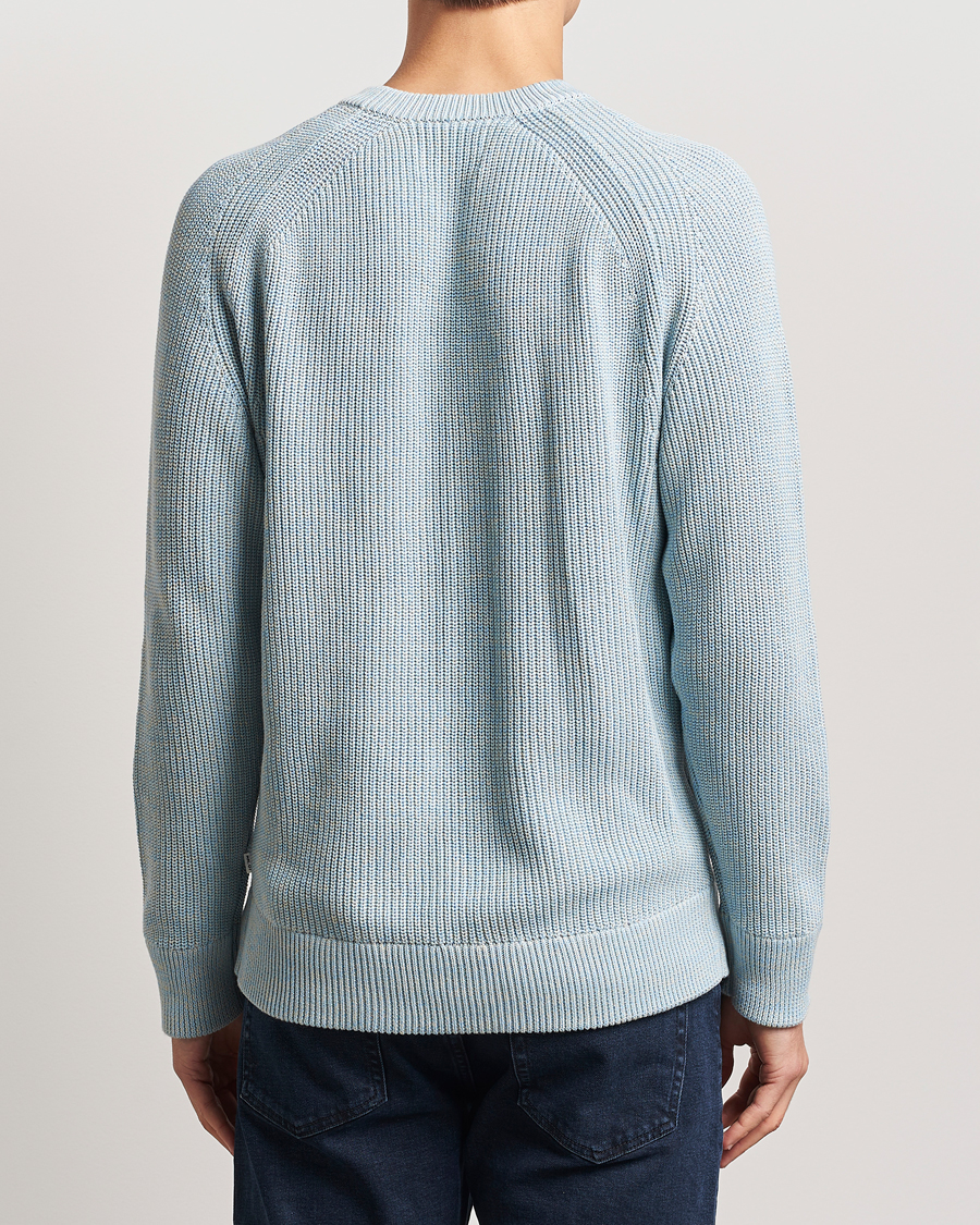 Herr | Tröjor | NN07 | Jacobo Cotton Crew Neck Sweater Powder Blue