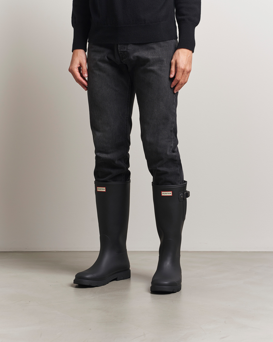 Herr | Galoscher & Gummistövlar | Hunter Boots | Downpour Adjustable Boot Black