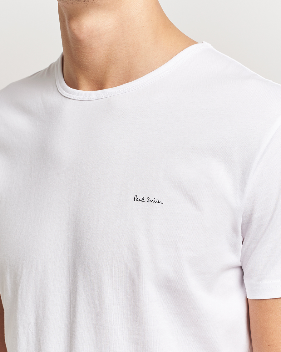 Herr | T-Shirts | Paul Smith | 3-Pack Crew Neck T-Shirt White