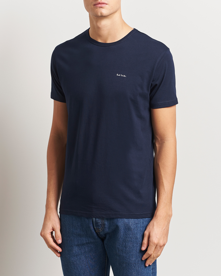 Herr | T-Shirts | Paul Smith | 3-Pack Crew Neck T-Shirt Navy