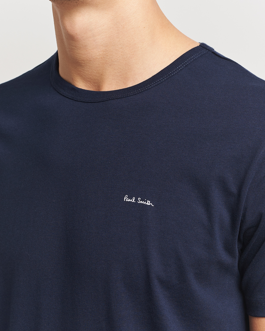Herr | T-Shirts | Paul Smith | 3-Pack Crew Neck T-Shirt Navy