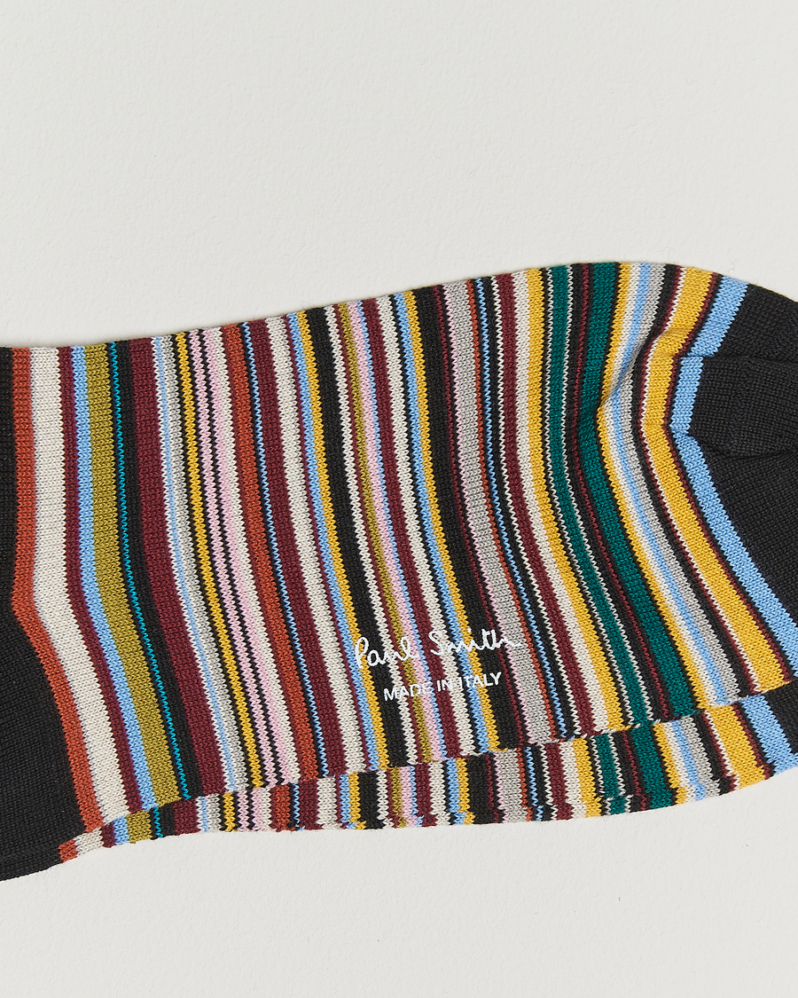 Herr | Underkläder | Paul Smith | Paul SmithMulitstripe SocksBlack