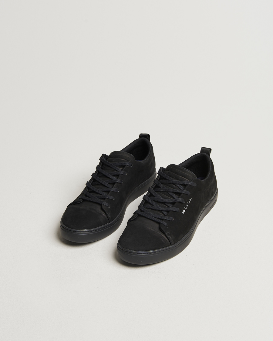 Herr | Sneakers | PS Paul Smith | Lee Cap Toe Suede Sneaker Black