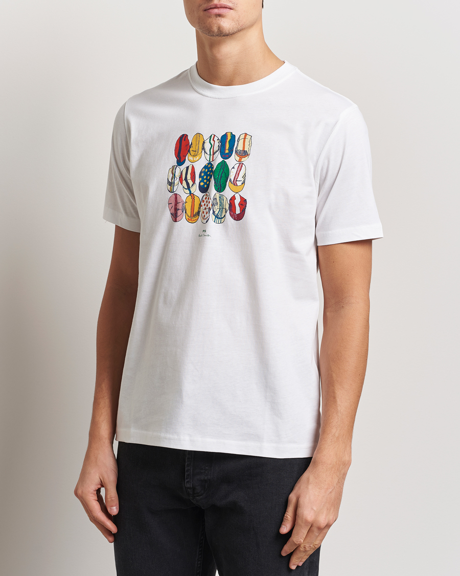 Herr | T-Shirts | PS Paul Smith | Casquettes Crew Neck T-Shirt White
