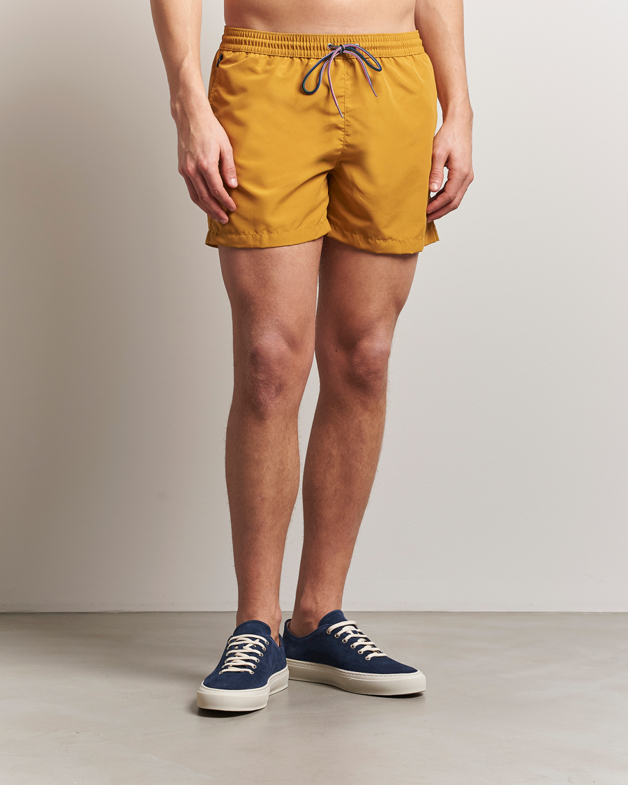 Herr | Badbyxor | Paul Smith | Zebra Swimshorts Yellow