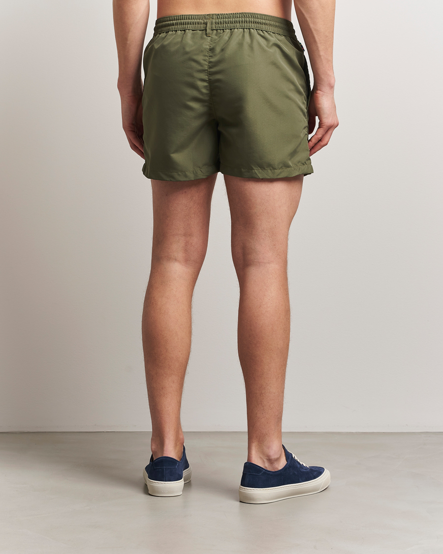 Herr | Badbyxor | Paul Smith | Zebra Swimshorts Green